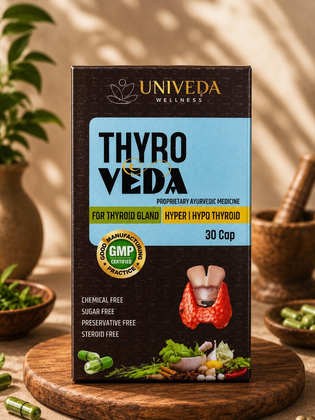 Thyro Veda 30 Caps.